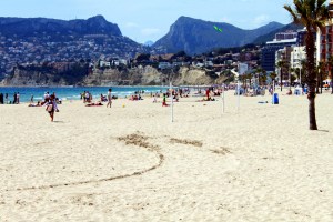 Beach in Calpe